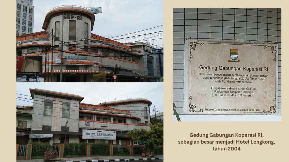 gedung koperasi/hotel lengkong