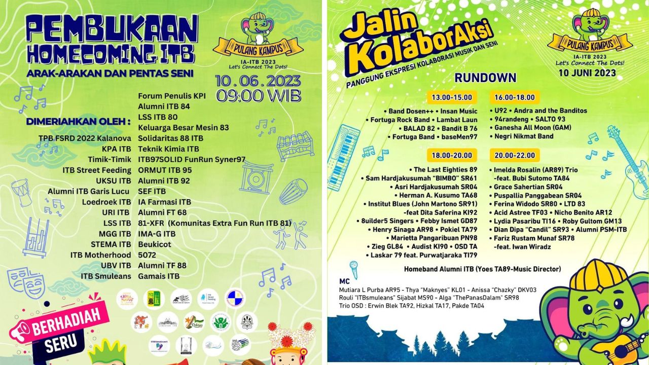 event itb pulang kampus 