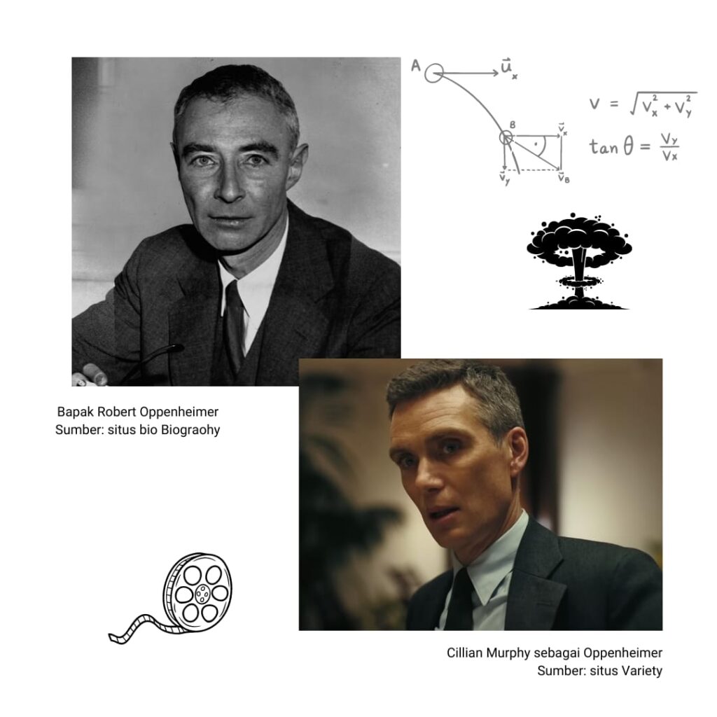Robert Oppenheimer diperankan Cillian Murphy